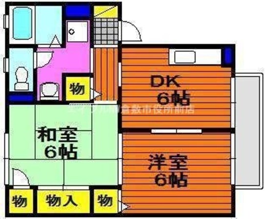 ミルトニアひよせの物件間取画像